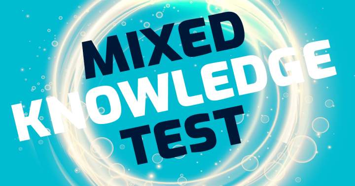 Banner for Mixed Knowledge Test