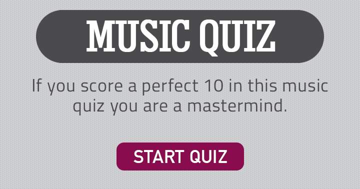 Are you a pop music mastermind?