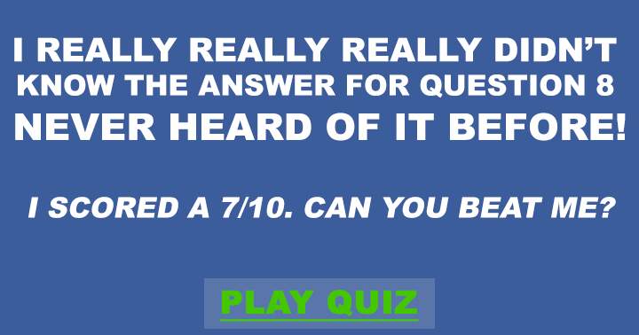 General Knowledge Quiz