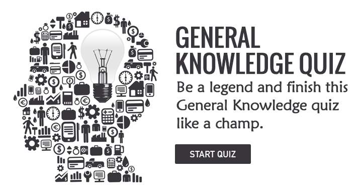 Be a legend and finish this general knowledge quiz.