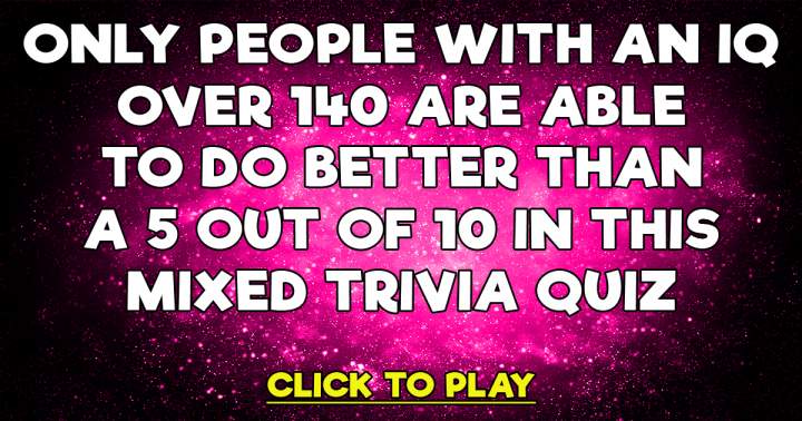 Mixed Trivia Quiz