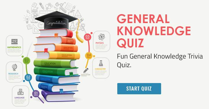 Share this fun General Knowledge quiz!