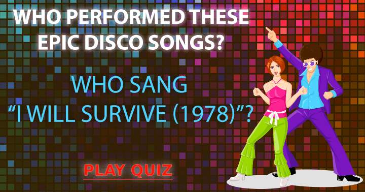 Who performed these epic disco songs