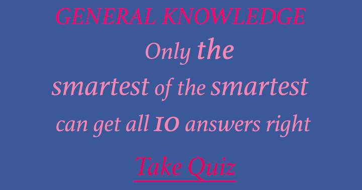 Mixed Knowledge Quiz