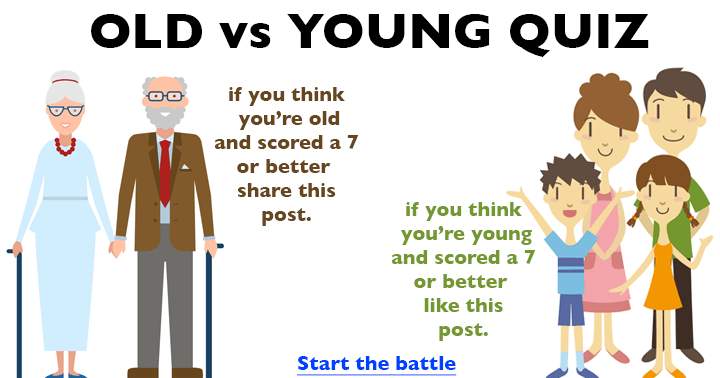 Old vs Young. Who will win?