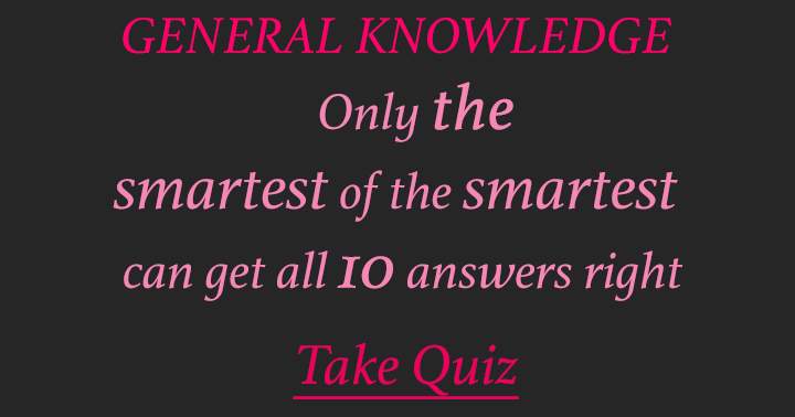 General Knowledge Quiz