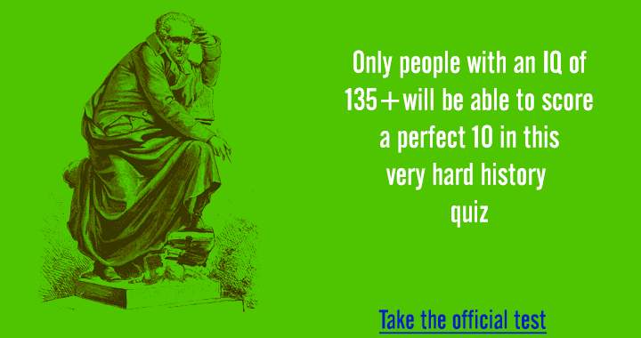 Is your IQ 135 or up ? Test it now!