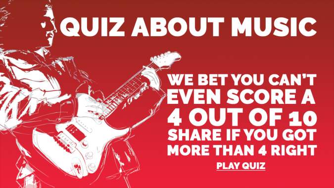 Can you even score a 4 out of 10 in this Music quiz?