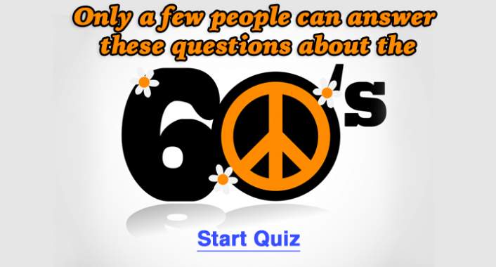 Impossible 60's quiz