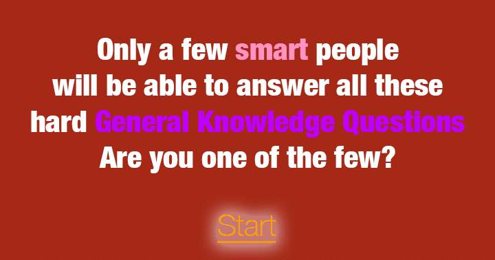 Are you smart enough?