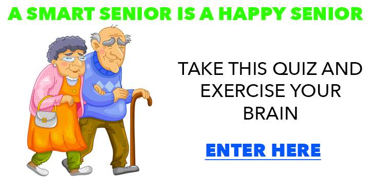 Are you a smart and happy senior?