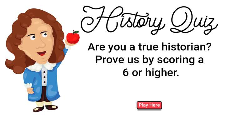 Banner for Historical Quiz