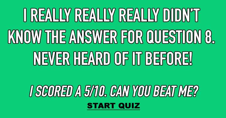 Do you know the answer to questions 8?