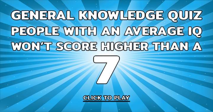 General Knowledge Quiz