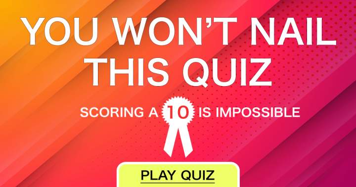 Challenging Knowledge Quiz