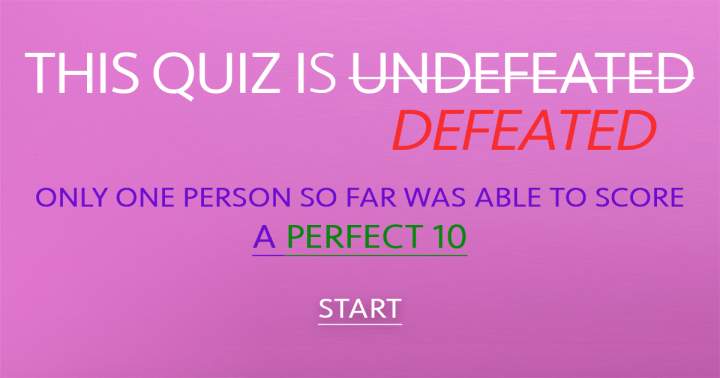 Unbeatable Knowledge Quiz