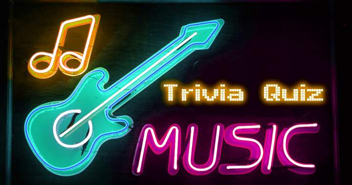 Music Trivia Quiz. Try scoring a decent score.