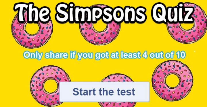 The Simpsons Quiz