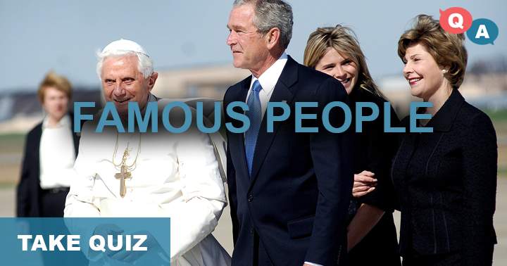 10 questions about famous people