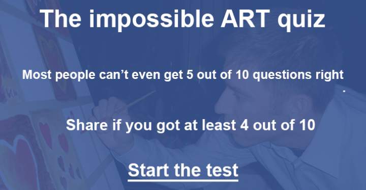 Art Expert Quiz