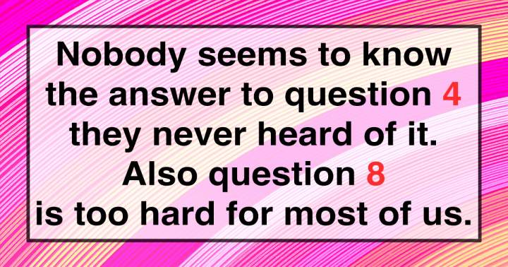 Impossible Mixed Questions