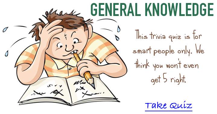 Fun general knowledge trivia quiz, only for the Brain Box.