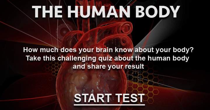 How much does your brain know about your body? Take the test and share your result.