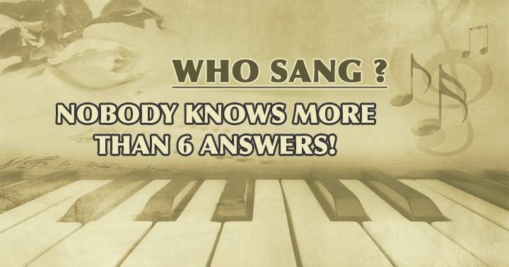 Can you tell us who sang these songs?