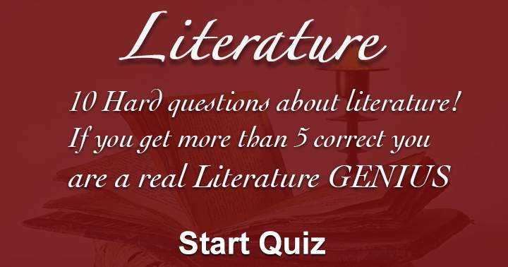 Banner for Literature 